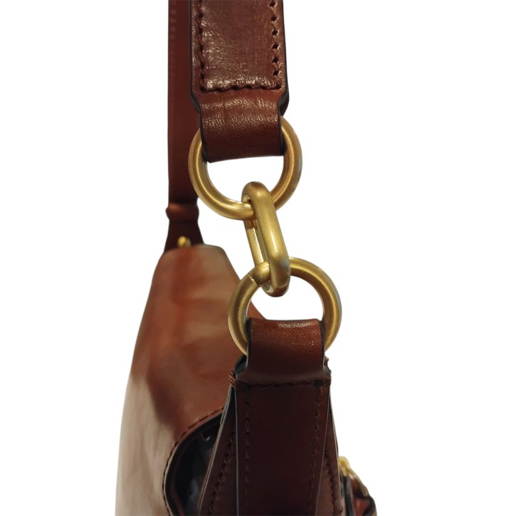 the bridge Shoulder Bag marrone